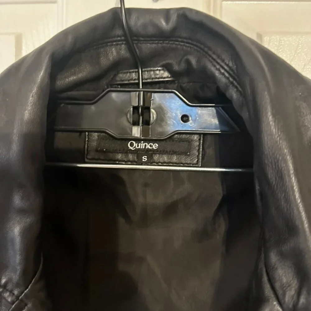 Quince Leather Jacket - Picture 2 of 2